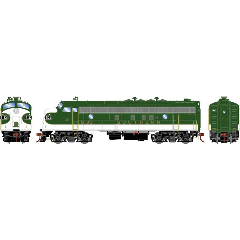 HO FP7 Locomotive, SOU #6133