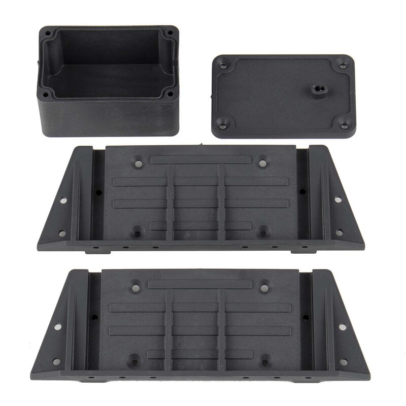 Hard Floor Boards & Receiver Box, 1/10 Element Enduro
