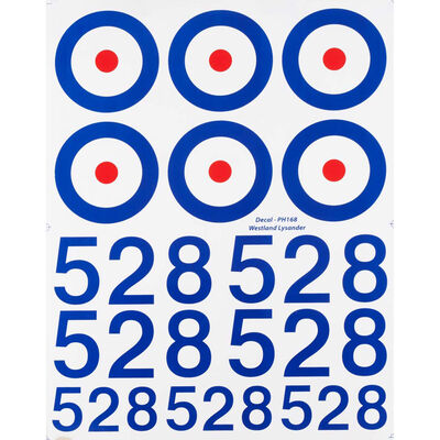 Decal Westland .46-.55 EP ARF Decal Westland .46-.55 EP ARF