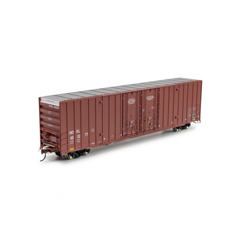 Athearn HO ATH 60' Gunderson High Cube Double Door Box Car, NOKL #603277 Athearn HO ATH 60' Gunderson High Cube Double Door Box Car, NOKL #603277