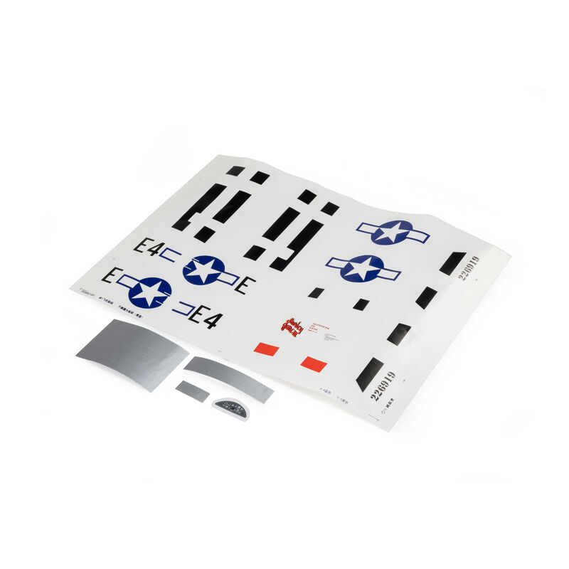 E-flite Decal Set: Micro P-47