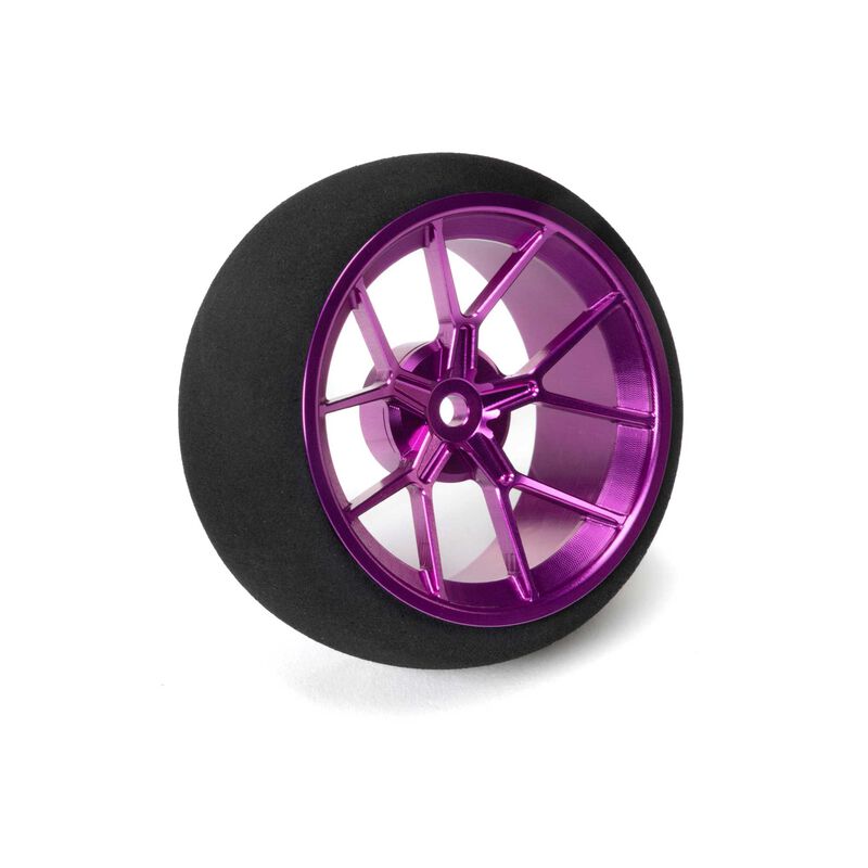 Spektrum Aluminum Wide Wheel, Spoke, Purple Spektrum Aluminum Wide Wheel, Spoke, Purple