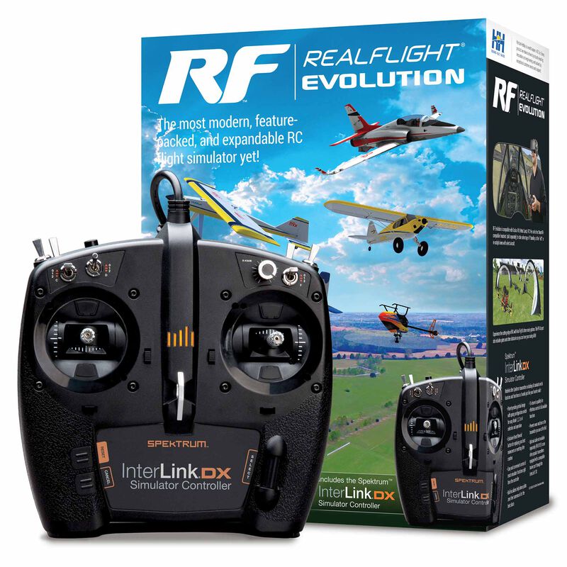 Forbigående leje bjælke RealFlight RealFlight Evolution RC Flight Simulator with InterLink DX  Controller | Horizon Hobby