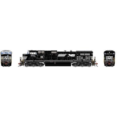 HO GE Dash 9-40CW Locomotive with DCC & Sound, NS #9754 HO GE Dash 9-40CW Locomotive with DCC & Sound, NS #9754
