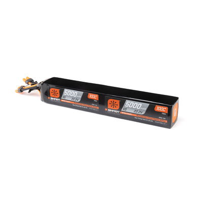 Dual 22.2V (44.4V) 5000mAh 6S x2 100C Smart LiPo Battery: IC5 Dual 22.2V (44.4V) 5000mAh 6S x2 100C Smart LiPo Battery: IC5