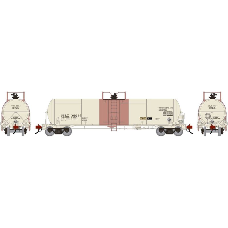 Athearn Genesis HO GEN GATC 20K Gallon Tank Car, Primed For Grime UCLX #30014