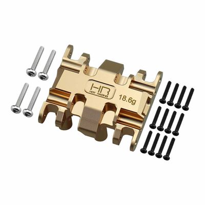 Brass Center Gear Box Mount, 1/30 Axial SCX30 Brass Center Gear Box Mount, 1/30 Axial SCX30