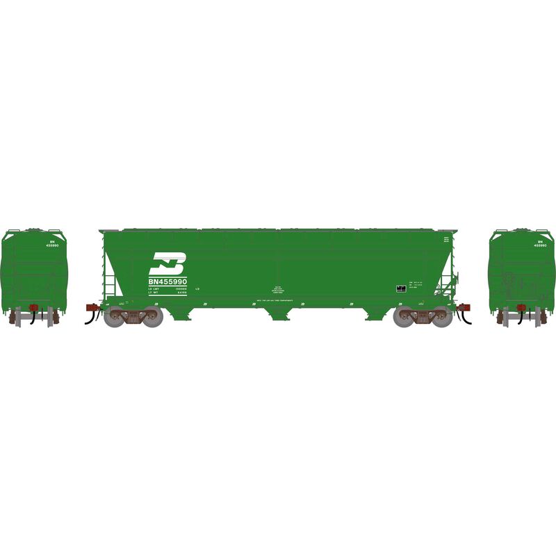 HO ACF4600 Covered Hoppers, BN #455990