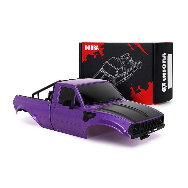 INJORA 1/18 IR60 Rock Crawler Hard Body, Purple, 1/18 Traxxas TRX-4M Defender/ Bronco