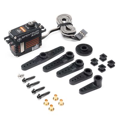 A170 High-Voltage High-Torque High-Speed Metal-Geared Digital Mini Servo A170 High-Voltage High-Torque High-Speed Metal-Geared Digital Mini Servo