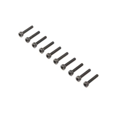 Cap Head Screws, Steel, Black Oxide, M3 x 16mm (10) Cap Head Screws, Steel, Black Oxide, M3 x 16mm (10)