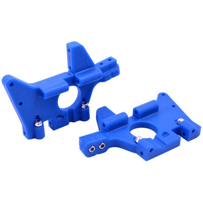 Front Bulkheads for T-Maxx & E-Maxx: Blue Front Bulkheads for T-Maxx & E-Maxx: Blue