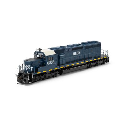 HO SD40-2 Locomotive with DCC & Sound, HLCX #6236 HO SD40-2 Locomotive with DCC & Sound, HLCX #6236