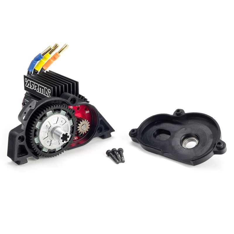 1/8 TYPHON 3S BLX 4WD Brushless Buggy with Spektrum RTR, Red