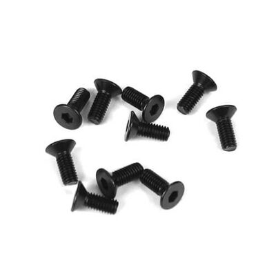M3x8mm Flat Head Screws, Black (10) M3x8mm Flat Head Screws, Black (10)