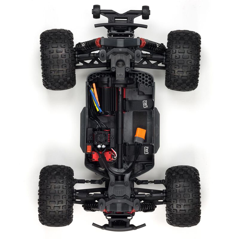 1/10 GRANITE 3S BLX 4WD Brushless Monster Truck with Spektrum RTR, Red/Blue