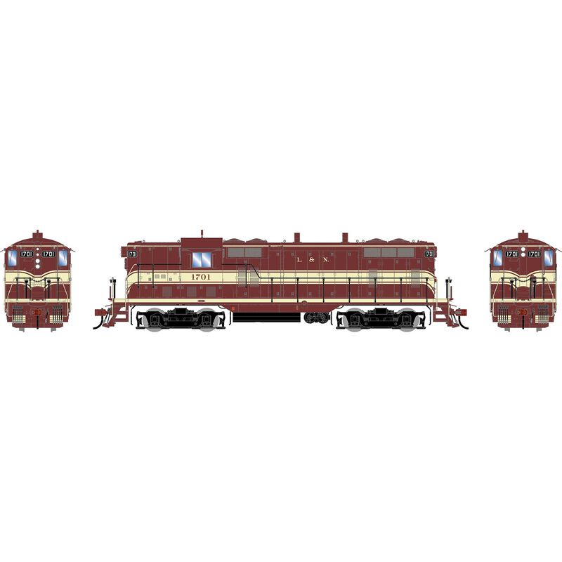 HO GEN GP7L Locomotive, Patched LN #1701