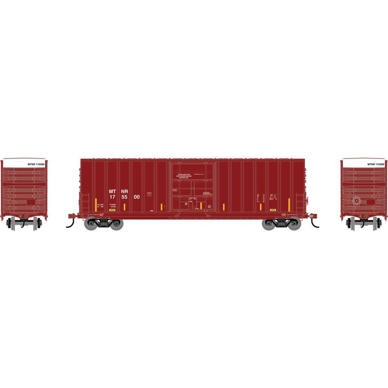 HO 50' Exterior Post High Cube Plug Door Box Car, MTNR #175500
