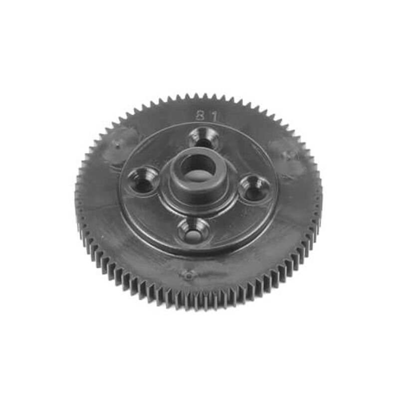 Spur Gear 81t 48pitch black: EB410.2