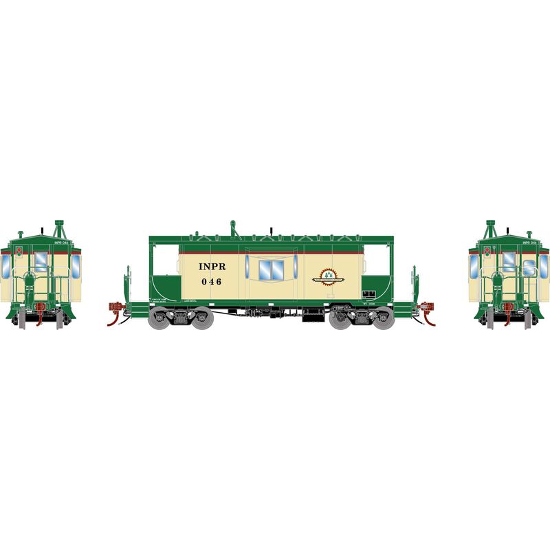 HO ICC CA-11a Caboose with Lights & Sound, INPR #046