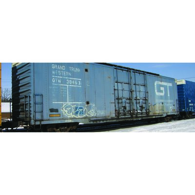 HO 60' Texarkana Rebuilt XB-172 Box, GTW / Fade #384501 HO 60' Texarkana Rebuilt XB-172 Box, GTW / Fade #384501