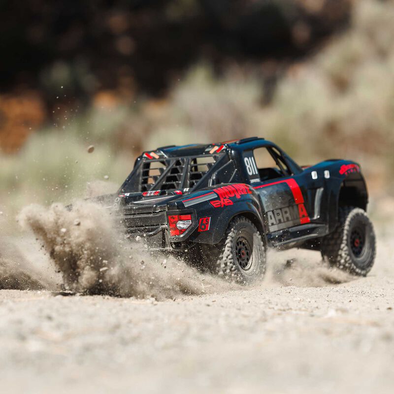 ARRMA 1/7 MOJAVE 6S EXB 4X4 RTR Brushless Desert Truck, Black