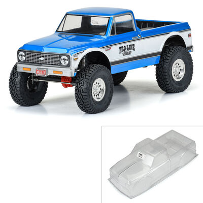 1/10 1972 Chevy K-10 Clear Body 12.3" Wheelbase Crawlers 1/10 1972 Chevy K-10 Clear Body 12.3" Wheelbase Crawlers