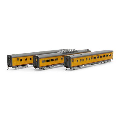 HO Streamline Passenger Cars, UP (3) HO Streamline Passenger Cars, UP (3)