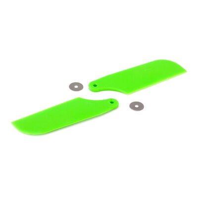Tail Rotor Blade Set, Green: B450 3D, B400, B450 X Tail Rotor Blade Set, Green: B450 3D, B400, B450 X