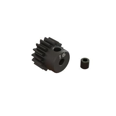 16T 0.8Mod 1/8" Bore CNC Steel Pinion Gear 16T 0.8Mod 1/8" Bore CNC Steel Pinion Gear