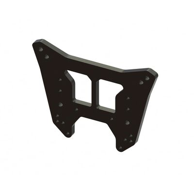 Rear Shock Tower Aluminum M4, Black Rear Shock Tower Aluminum M4, Black