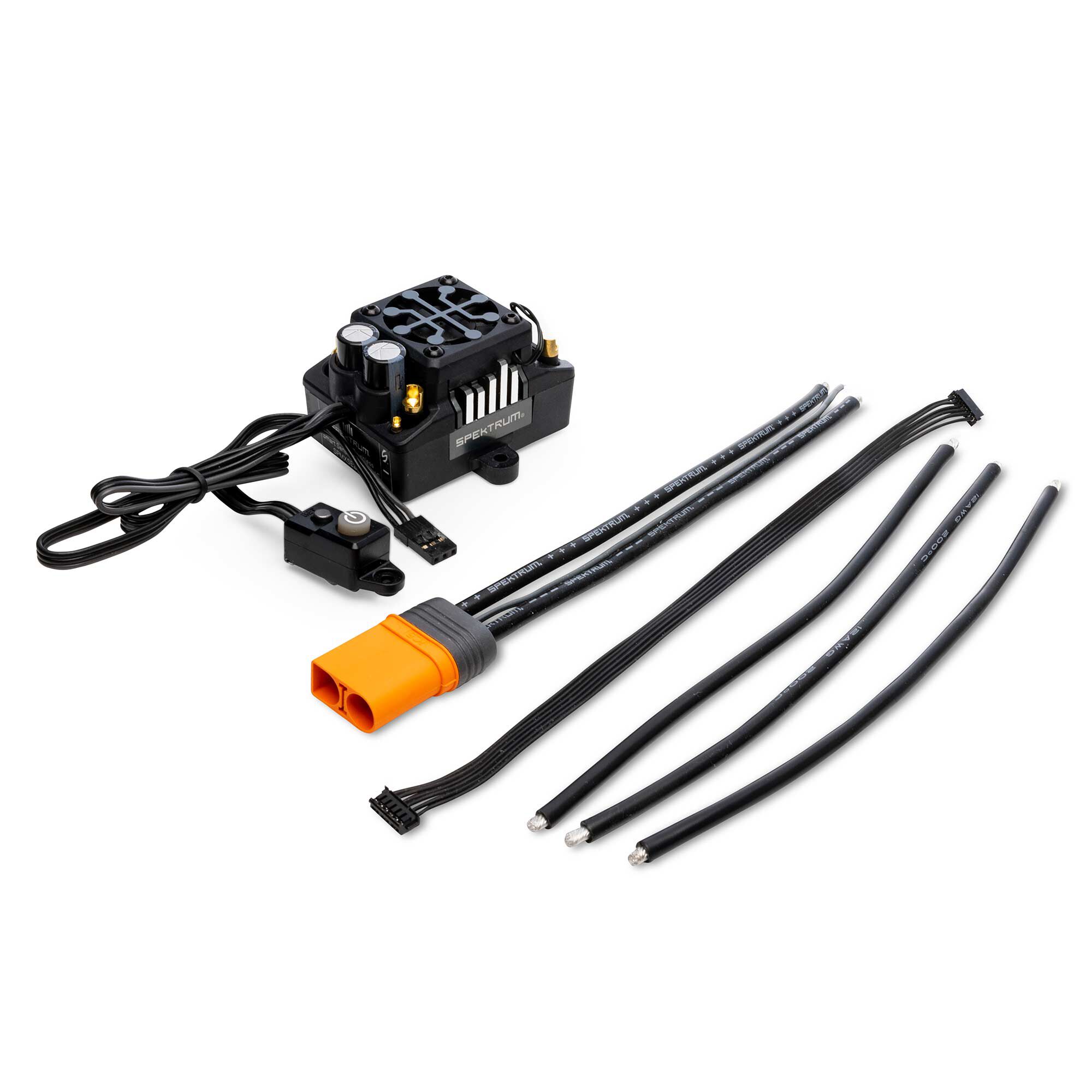 [���ܼ�] SPMXSE2130S [SPEKTRUM] Firma 130A Black Edition Sensored Brushless Smart ESC, 2S-4S �����Ǹ�