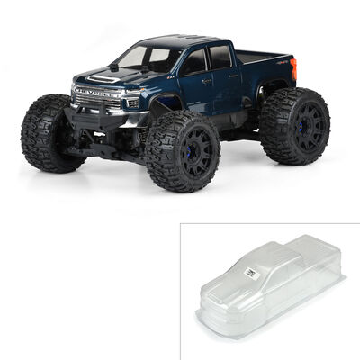 1/8 2021 Chevy Silverado 2500 HD Clear Body: E-REVO 2.0 & MAXX 1/8 2021 Chevy Silverado 2500 HD Clear Body: E-REVO 2.0 & MAXX