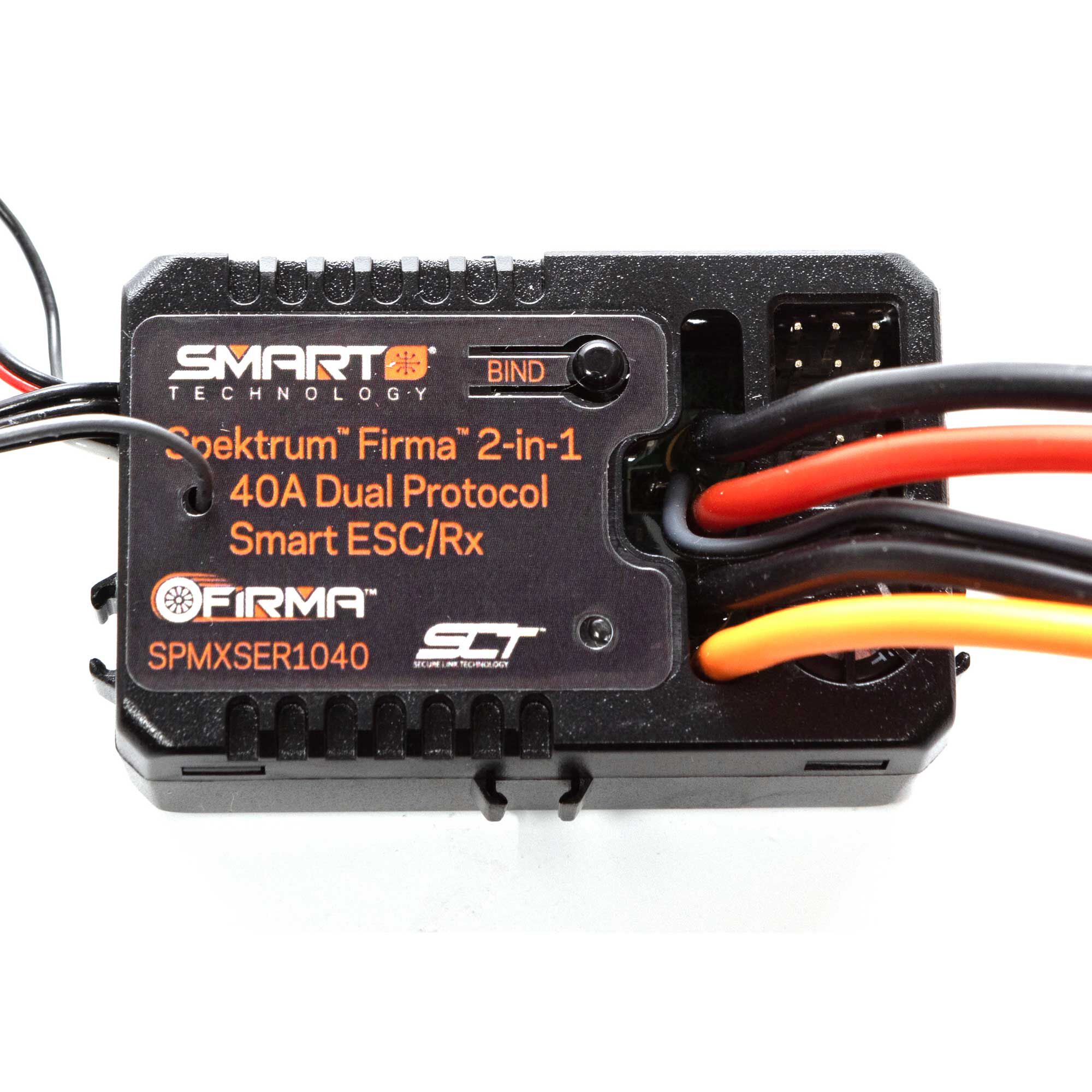 驚きの値段での商品をすべて Spektrum 2-in-1 Protocol Dual Smart 40A Firma Accessories アンプ
