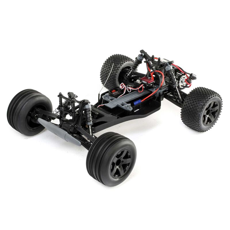 1/10 Circuit 2WD Stadium Truck Brushed RTR, Blue/White