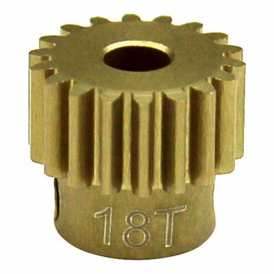 18t 48p Hard Anodized 7075 Pinion Gear 18t 48p Hard Anodized 7075 Pinion Gear