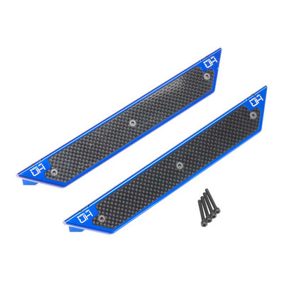 Aluminum Side Step Running Boards: Traxxas X-MAXX (2) Aluminum Side Step Running Boards: Traxxas X-MAXX (2)