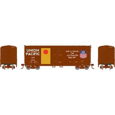 HO 40' Grain Loading Box Car, UP #113135 HO 40' Grain Loading Box Car, UP #113135