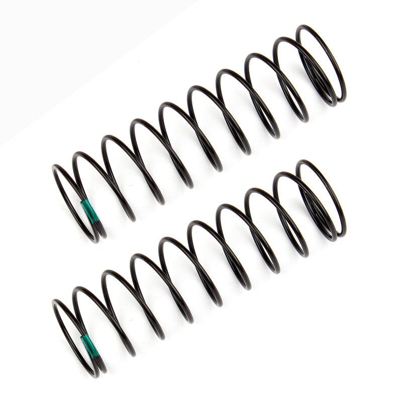 Rear Shock Springs, Green, 1.80 lb/in, L61mm