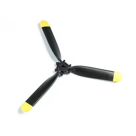 E-flite 3-Blatt-Propeller CCW 7x5.6 – Für Twin Otter & Modellflugzeuge, Aus Kunststoff