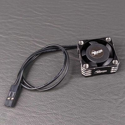 Fan 25x25x10 Hiflow Black / Silver 2pin 180mm Fan 25x25x10 Hiflow Black / Silver 2pin 180mm