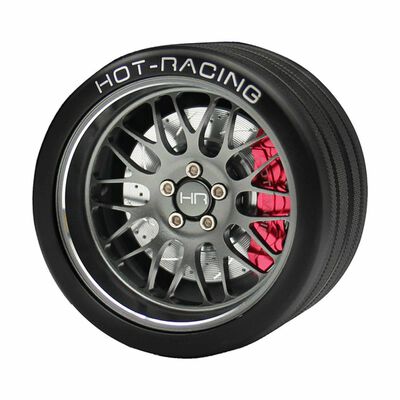 Aluminum 10-Y BBS Steering Wheel, FlySky NB4 Transmitter, Gunmetal Aluminum 10-Y BBS Steering Wheel, FlySky NB4 Transmitter, Gunmetal