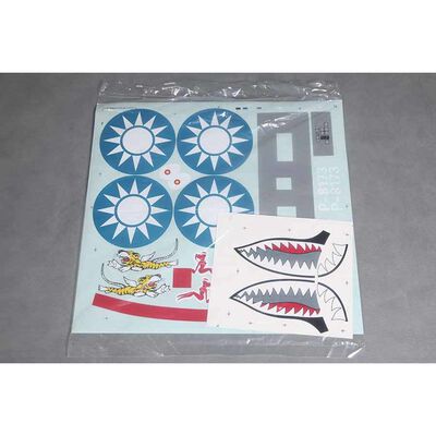 Decal Sheet: P-40B 1400mm Decal Sheet: P-40B 1400mm