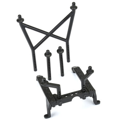 1/6 Extended Front and Rear Body Mounts: SCX6 1/6 Extended Front and Rear Body Mounts: SCX6