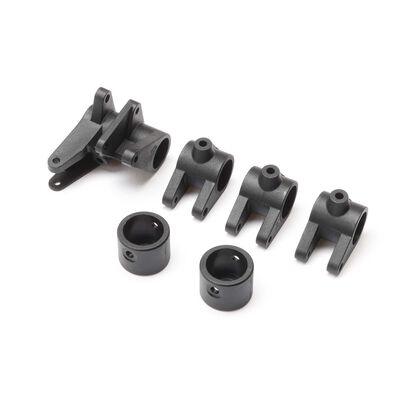 Axle Tube Link Mount Set & Cap: 1/10 SCX10 PRO Axle Tube Link Mount Set & Cap: 1/10 SCX10 PRO