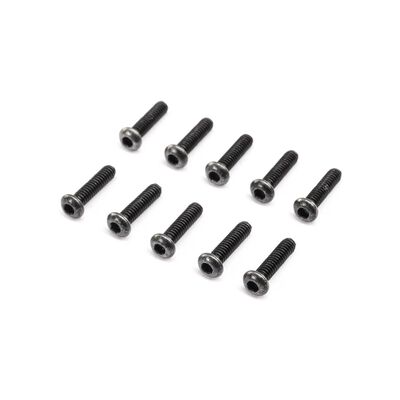 Button Head Screws, M2 x 8mm (10) Button Head Screws, M2 x 8mm (10)