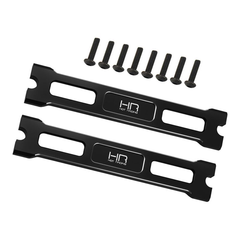 Hot Racing Aluminum Chassis Standoff Brace Set (A), 1/10 JConcepts Reactor Wolf