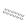 Losi E-Clips, 4mm (12): 8X, 8XE