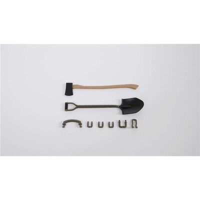 Axe and Shovel Set; 1/12 MB Scaler Axe and Shovel Set; 1/12 MB Scaler