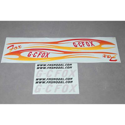 Decal Sheet: Fox 2300mm V2 Decal Sheet: Fox 2300mm V2